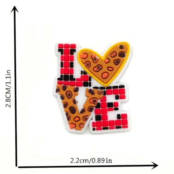 3/$10 🐆 Leopard Print Hang Loose Charms For Crocs - Picture 3 of 3